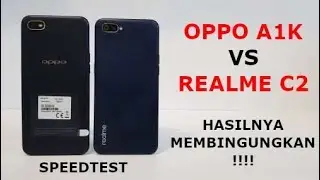 OPPO A1K VS REALME C2 SPEEDTEST DAN SKOR ANTUTU | HASILNYA MEMBINGUNGKAN !!