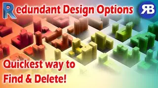 Revit Snippet: Quickly Find & Delete Redundant Design Options