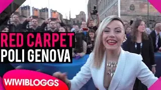 Poli Genova Bulgaria 2016 @ Eurovision 2016 red carpet | wiwibloggs