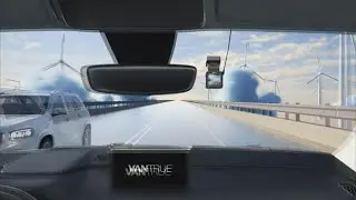 Cámara de Coche Frontal VANTRUE E1 1944P: Mini Dashcam WiFi Dash