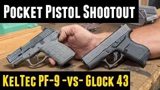 9mm Pocket Pistol Shootout: Kel-Tec PF-9 Versus Glock 43