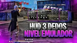 LOS MEJORES HUD BRASILEÑO A 3 DEDOS 🥶 Nivel EMULADOR | Garena Free Fire