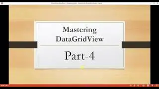 Mastering DataGridView Part-4 || How to Iterate For loop through DataGridView.