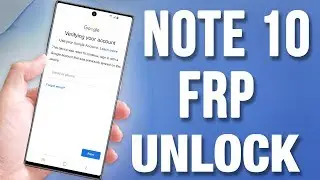 Google Account Removal Service for Samsung Galaxy Note 10 Plus/Note 10/Note 10 5G FRP Unlock INSTANT