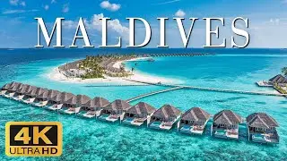 MALDIVES 4K Ultra HD (60fps) - Scenic Relaxation Film with Cinematic Music - 4K Relaxation Film