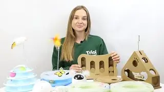 Интерактивные и развивающие игрушки для кошек и собак TRIOL из линейки SMART TOYS