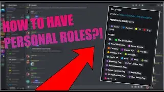 How To Get The Personal Roles Hack?!?!?!!?!