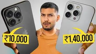 ₹10,000 iPhone vs ₹1,40,000 iPhone ! *Asli Sach*