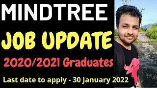 Job Update || MindTree Off Campus Drive for 2020 2021 graduates