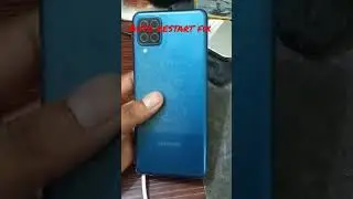 samsung a12 restart problem