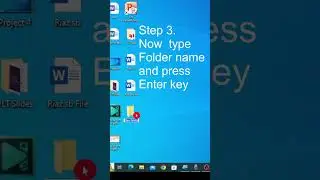 How to create a New Folder on Desktop