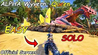 (UPDATED) Crystal Isles ALPHA Boss Fight | EASY and SOLO | Crystal Wyvern QUEEN ARK