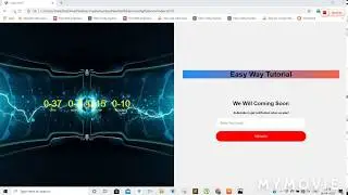 html tutorial html website website tutorials How to create amazing coming  responsive  website part1