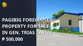 PAGIBIG FORECLOSED PROPERTY FOR SALE IN GEN. TRIAS CAVITE