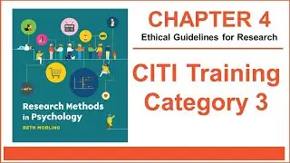 PSY 2120: CITI Human Subjects Training (for Category 3 Students)