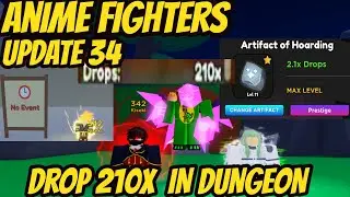 Everything about the new Anime Fighters update !!!! Insane 210x drops!!!