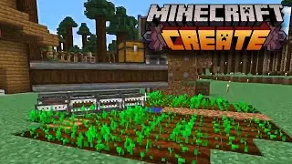 I AUTOMATED FARMING | Minecraft Create SMP #2