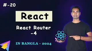 Dynamic Routes in react router dom Part-4 | routing in react router dom v6