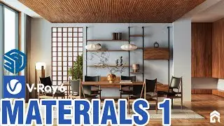 Sketchup Vray Dining Room Materials Part I Tutorial