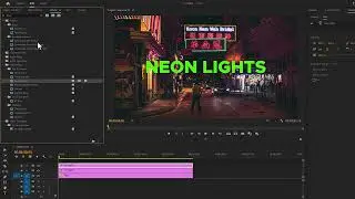 How to Create Neon Light Text Effect in Premiere Pro