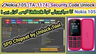 Nokia 105 security code 🔐🙆‍♂️Nokia TA-1174 Reset Password by Unlock tool✅ | SPD CPU