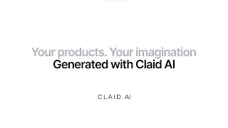 AI Photoshoot by Claid.ai | Create Breathtaking Product Images in Minutes