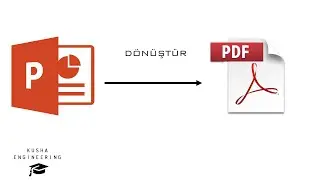 PowerPoint Dosyasını PDF Dosyasına Çevirmek // (PPTX to PDF)