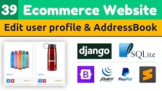 Edit user profile | Django eCommerce | Python Django | Django Tutorial