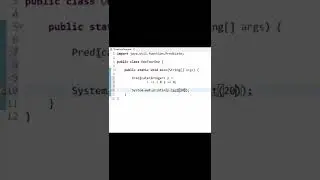 Java Program - Predicate to find whether a number is even or not.