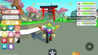 ROBLOX NINJA CLICKER SIMULATOR NEW SECRET PET CODE