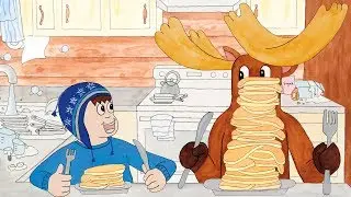 Moose Mischief: A Pancake Surprise! | Kids Book Trailer | Children's Book