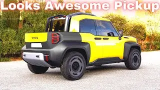 All New 2023-2024 Toyota Compact Cruiser EV - The electric FJ Cruiser is Coming | 4K