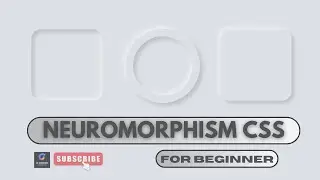 How To Make Neumorphism Button Using HTML And CSS | Neomorphism Style Web Design|#css| @d-coder1898