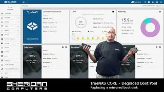 How to replace a failed TrueNAS CORE boot drive (October 2021)