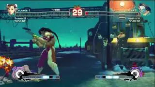 SamsonK (Chun Li) vs wworochi (Vega / Claw) - Match 10