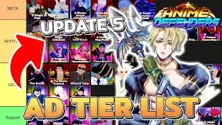 Tier list จัดอันดับตัวละคร อัปเดต 5 ตัวพื้นตัวแอร์ไหนดี!? - Anime Defenders