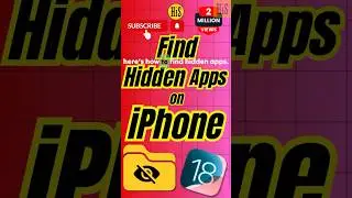 How to Find Hidden Apps in iOS 18 on iPhone #viralvideo