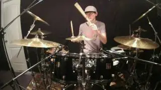 Zac Demo drum fails and funny moments in Cave Studios