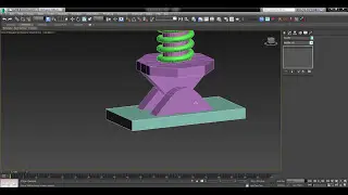 Анимация пружины в 3ds max(риггинг пружинного механизма)