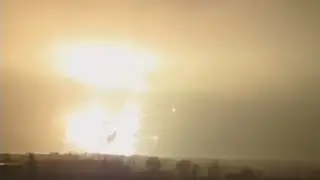 A colossal explosion at the air base of the Air Force of Ukraine in the city of Chuguev