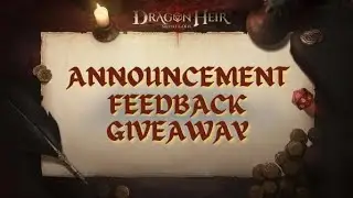 🔔🔔 DATA MIGRATION ANNOUNCEMENT AND GIVEAWAY 🔔🔔 [DragonHeir: Silent Gods]