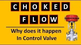 What is Choked flow in Control Valve | Most Simple Explanation