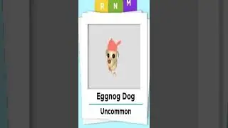 Eggnog Dog Neon & Mega Neon in Adopt me 