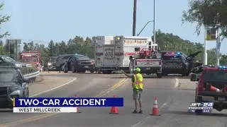 Sunday morning crash in Millcreek leaves several injured