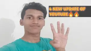 Youtube 4 New Update for all small youtubers like me😊@manojdey