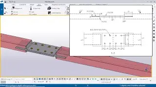 Tekla 2021 Tutorial 26 | Connection with Example