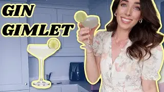 GIN GIMLET EASY 3 INGREDIENT LIME COCKTAIL // Irish Girl makes Cocktails at home | Ciara O Doherty