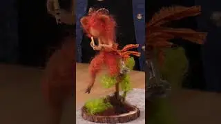 New Tutorial! Needle Felting Dancing Pan People with Joyce Hazlerig!