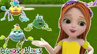 Itsy Bitsy Spider + The Princess Lost Her Dress | Princess Songs | Bedtime Stories - Wands And Wings