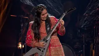 Guitarist Maya Neelakantan 10-Year-Old Performs "Master Of Puppets" by Metallica